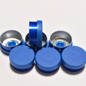 13MM Flip Top Seals Blå/Blå, 1000-Pack